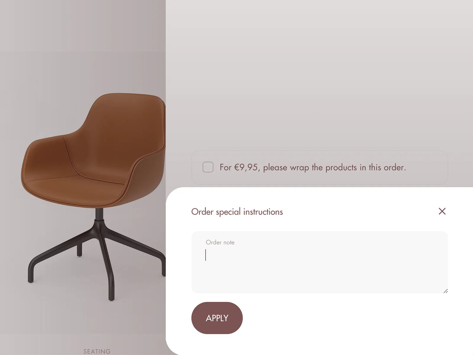Load video: Cart note