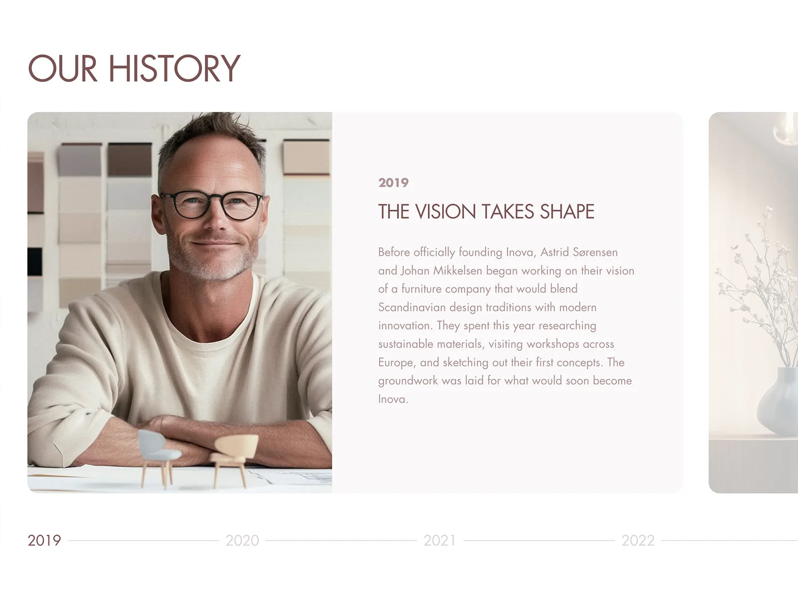 Load video: Visual timeline